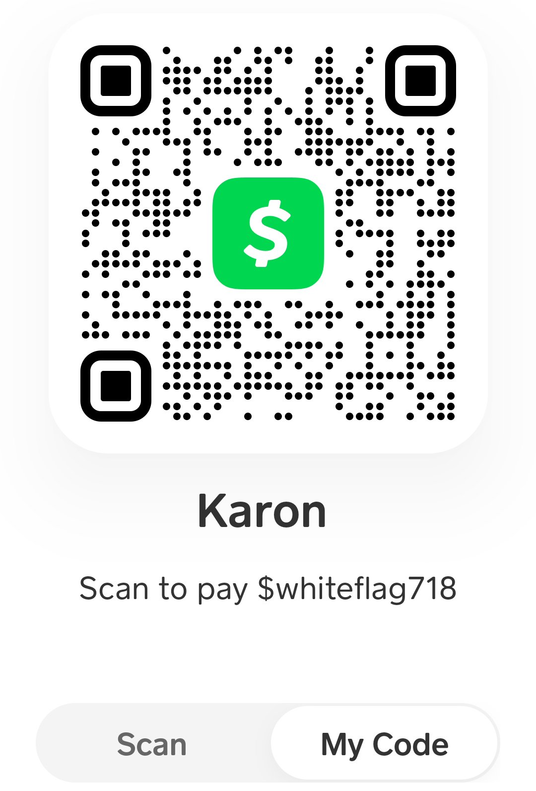 Karon Scan To Pay